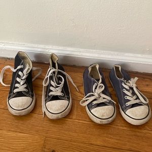 2 pairs of Converse Sneakers